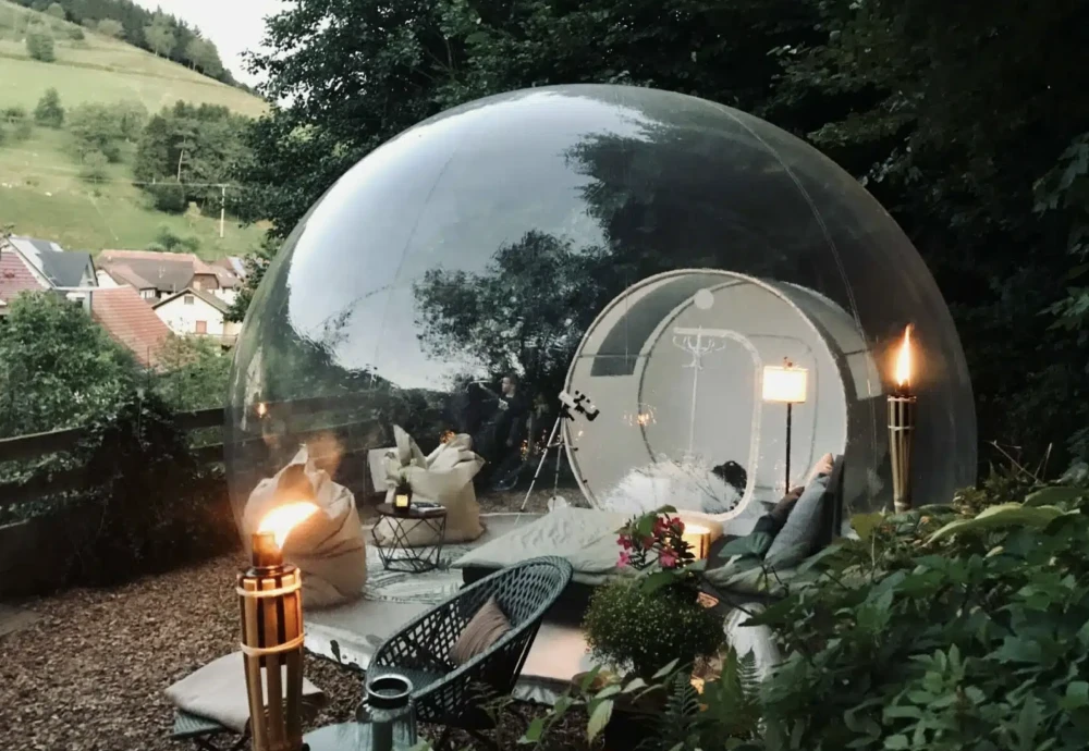 tunnel inflatable bubble tent