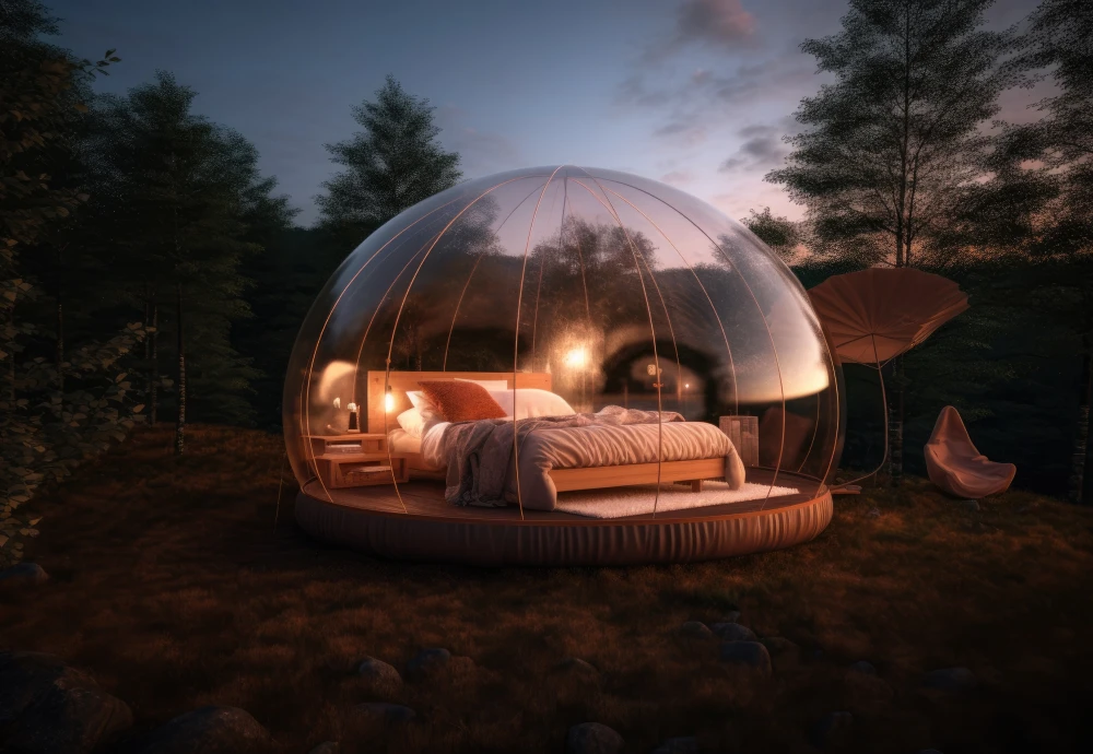 bubble tent dome