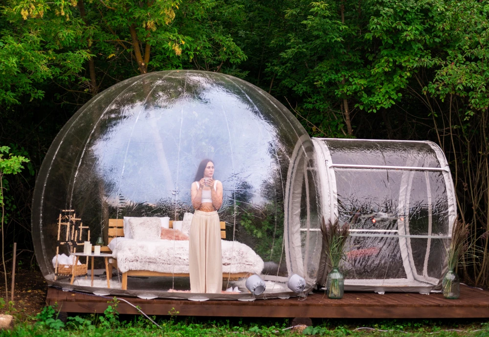 outdoor tent bubble